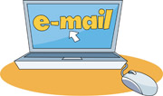 e-mail -laptop